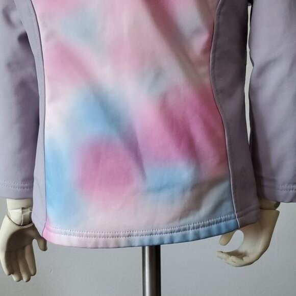 Free Country Water Resistant Jacket Coat Zip Hooded Hoodie Winter GIRLS Kids 5/6 - Picture 8 of 15